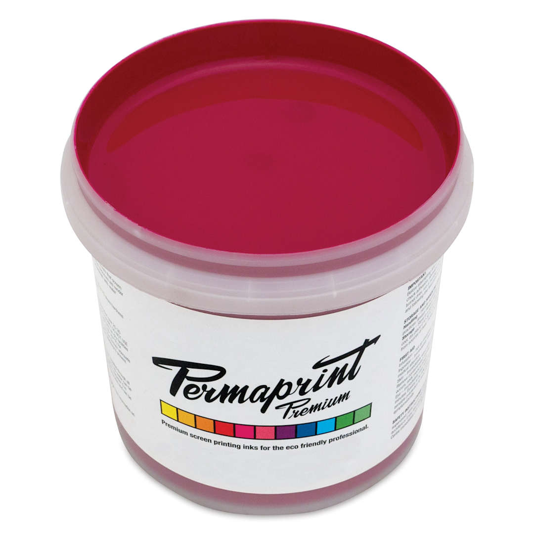 Open in modal - Permaprint Premium Screen Ink - Aquatone Magenta, 1 L