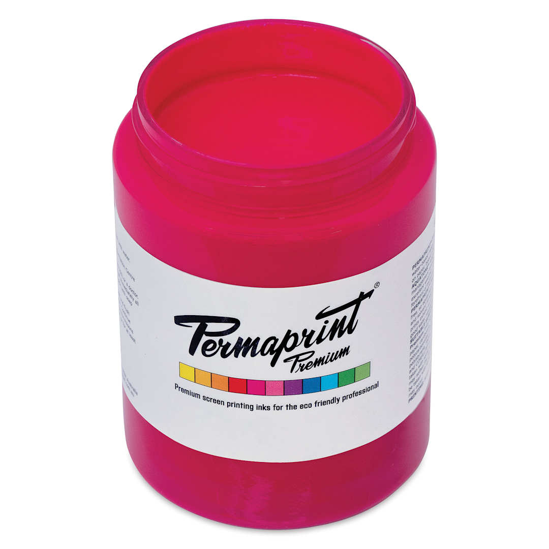 Open in modal - Permaprint Premium Screen Ink - Glow Magenta, 300 ml