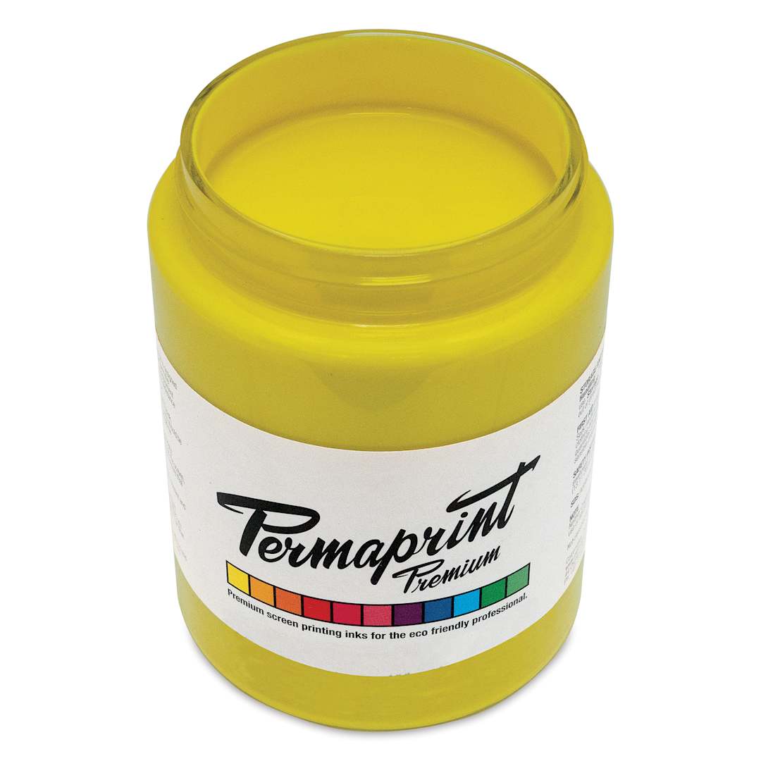 Open in modal - Permaprint Premium Screen Ink - Aquatone Yellow G/S Primrose, 300 ml