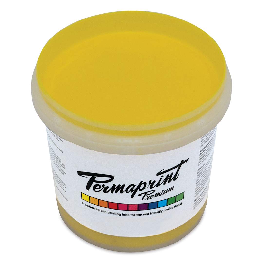 Open in modal - Permaprint Premium Screen Ink - Process Yellow, 1 L