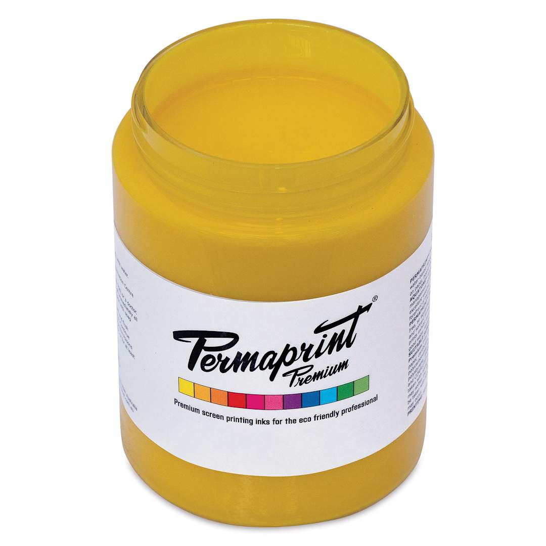 Open in modal - Permaprint Premium Screen Ink - Process Yellow, 300 ml