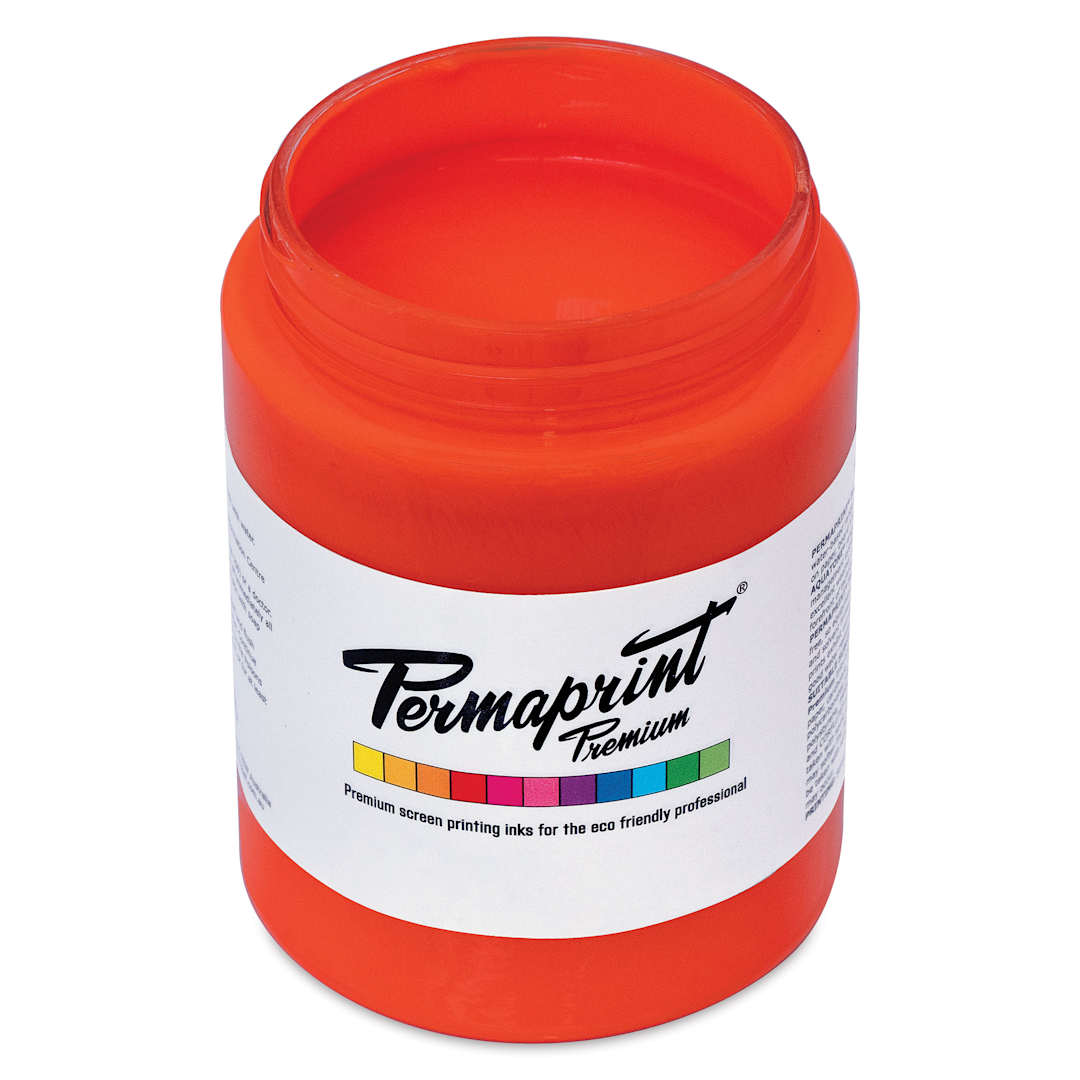 Open in modal - Permaprint Premium Screen Ink - Glow Orange, 300 ml