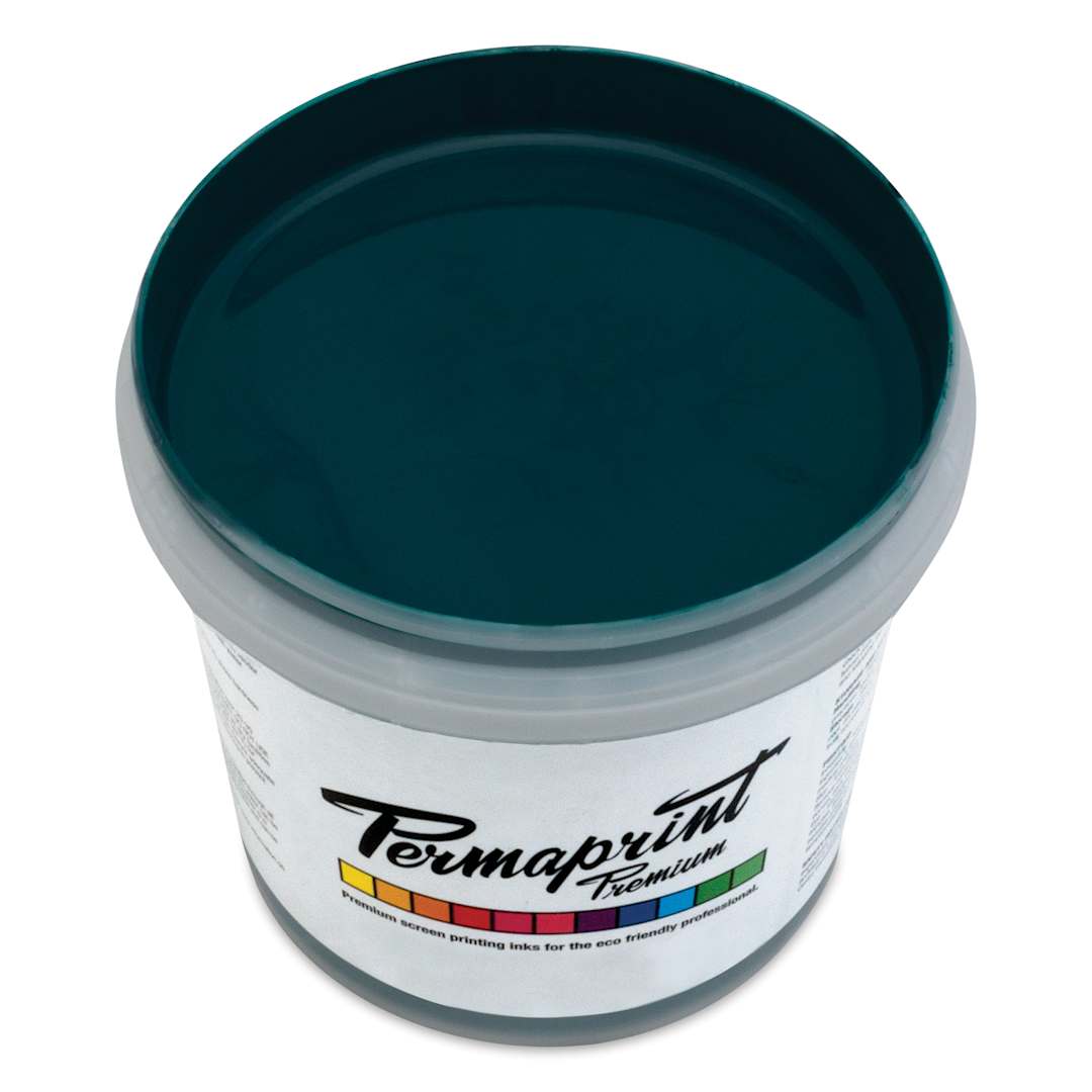Open in modal - Permaprint Premium Screen Ink - Aquatone Green, 1 L