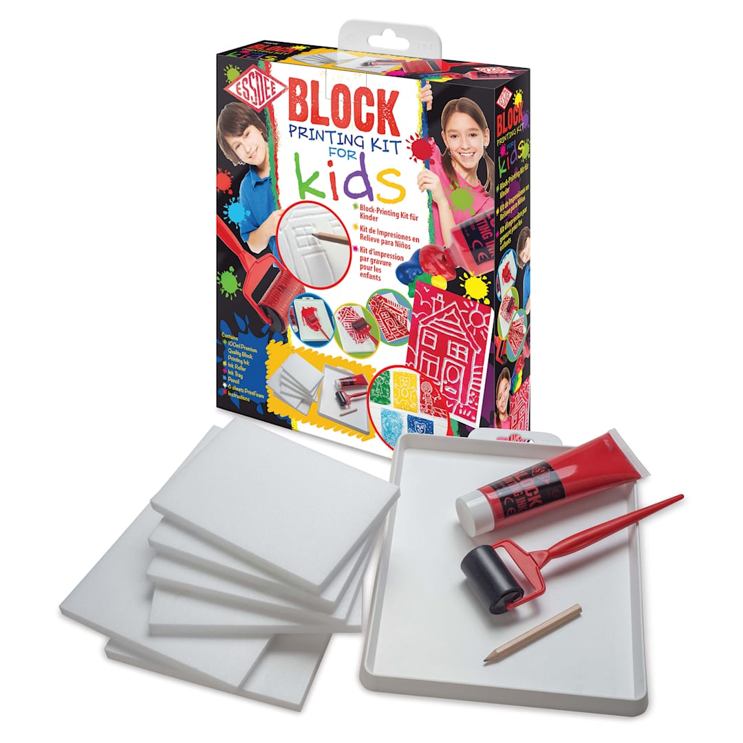 Open in modal - Essdee Block Printing Kit For Kids