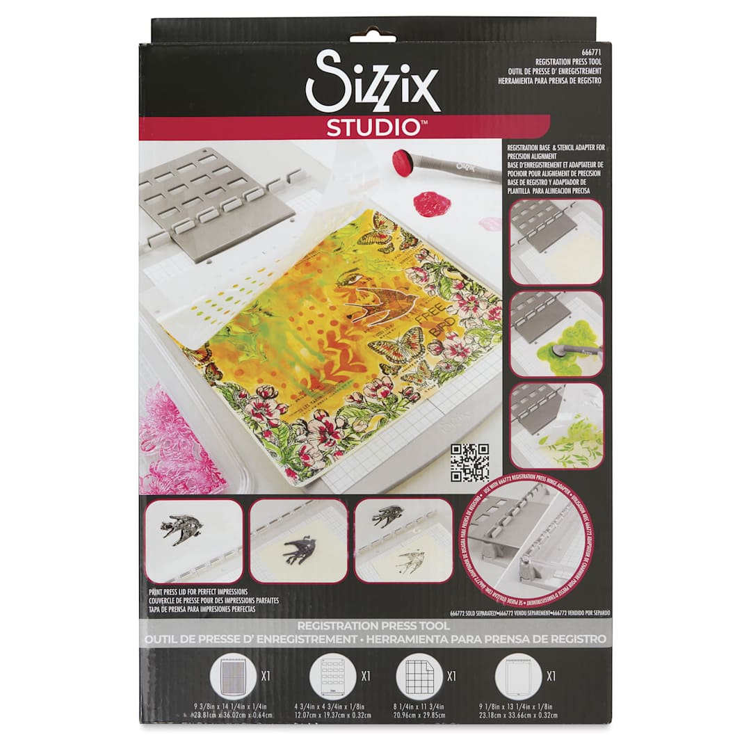 Open in modal - Sizzix Studio Press - Registration Press Kit, front of packaging