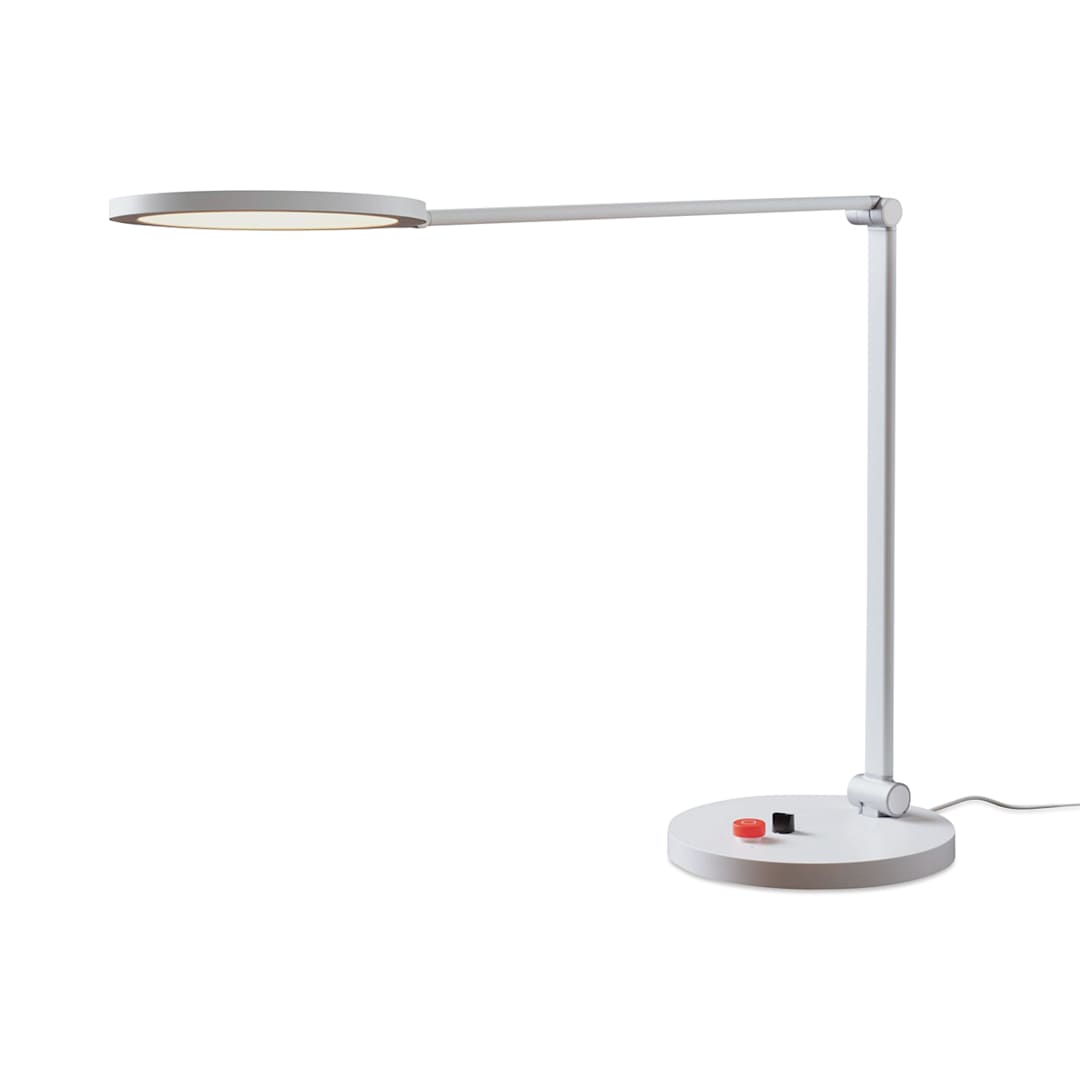 Open in modal - Daylight Tricolor Lamp - White (Lamp arm bent at 90 degree angle)