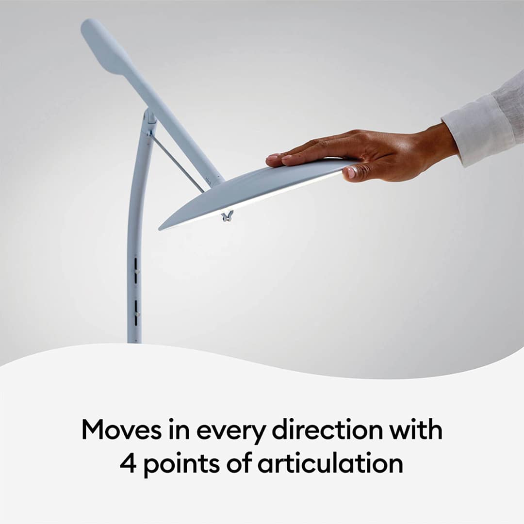 Open in modal - Cricut Bright 360 Ultimate LED Lamp (Person moving lamp head light)