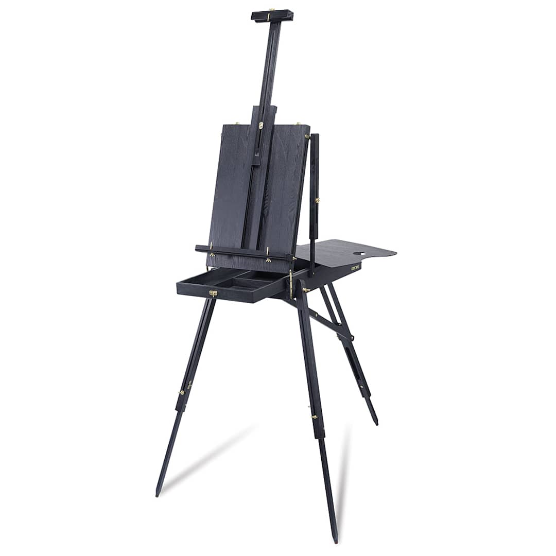 Open in modal - Blick Noir French Easel by Jullian (pictured fully assembled) 