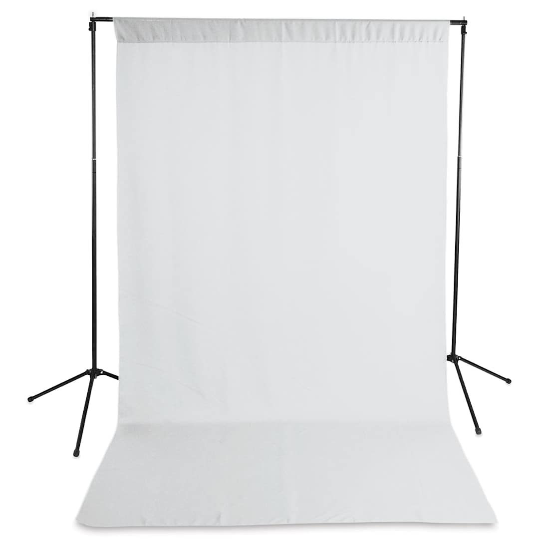 Open in modal - Savage Wrinkle-Resistant Economy Solid  Background Kit - Front view of White Background Kit