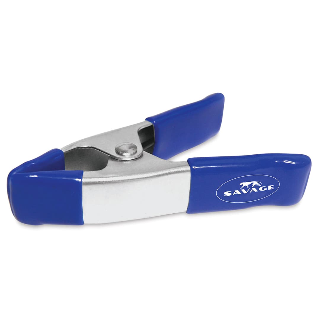 Open in modal - Savage Spring Clamps - Side view of 4 inch clamp
