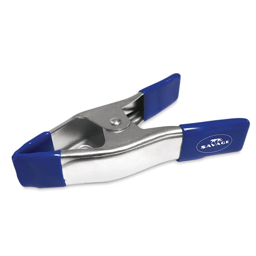 Open in modal - Savage Spring Clamps - Side view of 6 inch clamp