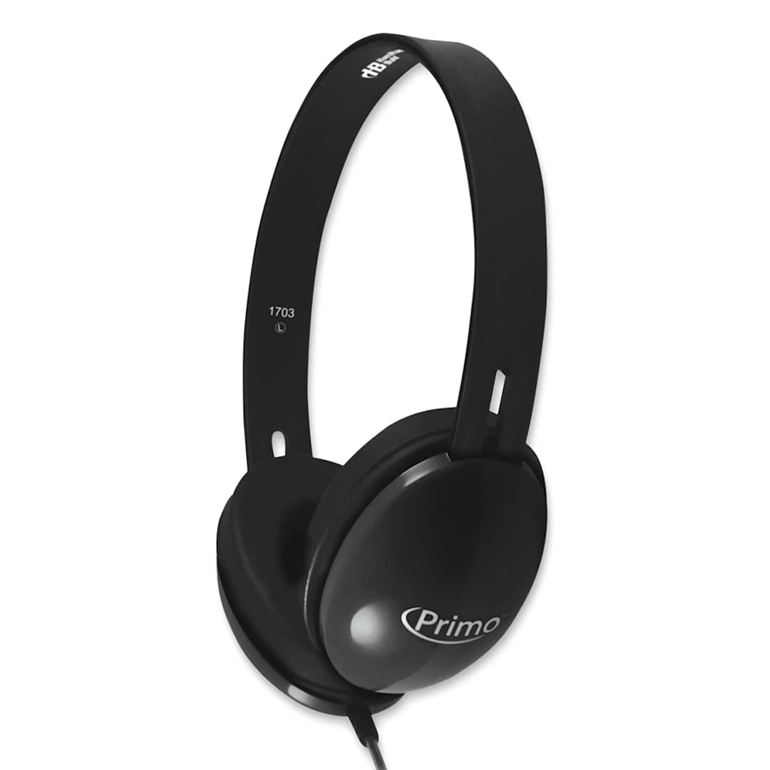 Open in modal - Hamilton Buhl Primo Stereo Headphone shown in Black