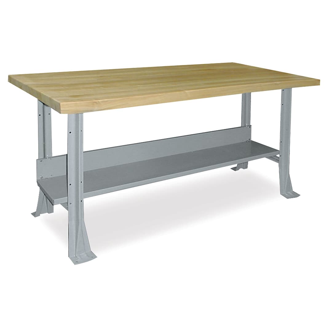 Open in modal - Steel Workbench - 60" x 30", Maple Top