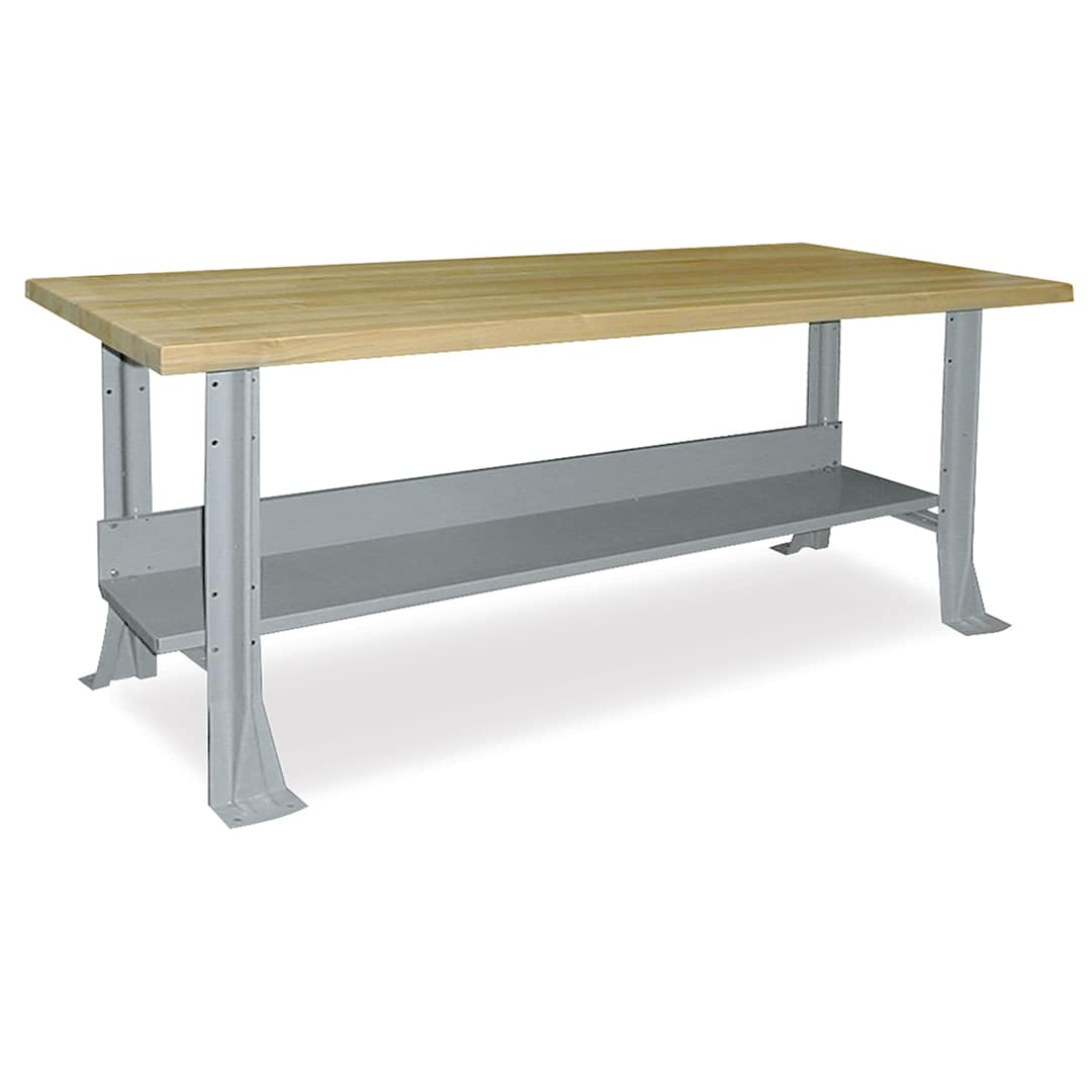 Open in modal - Steel Workbench - 72" x 24", Maple Top