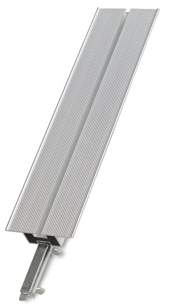 Open in modal - Testrite #500 Aluminum Easel - Closeup of 12" optional extension for easel