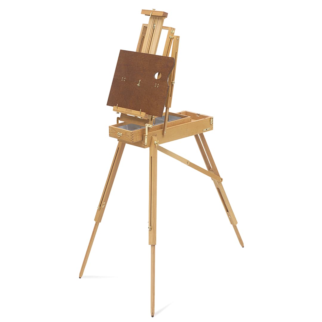 Open in modal - Jullian Original Half French Easel - Beechwood, fully extended