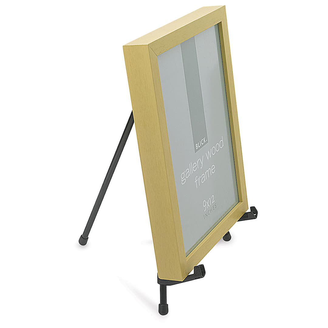 Open in modal - Quartet Instant Easel - Side view of Table Top Instant Easel holding frame