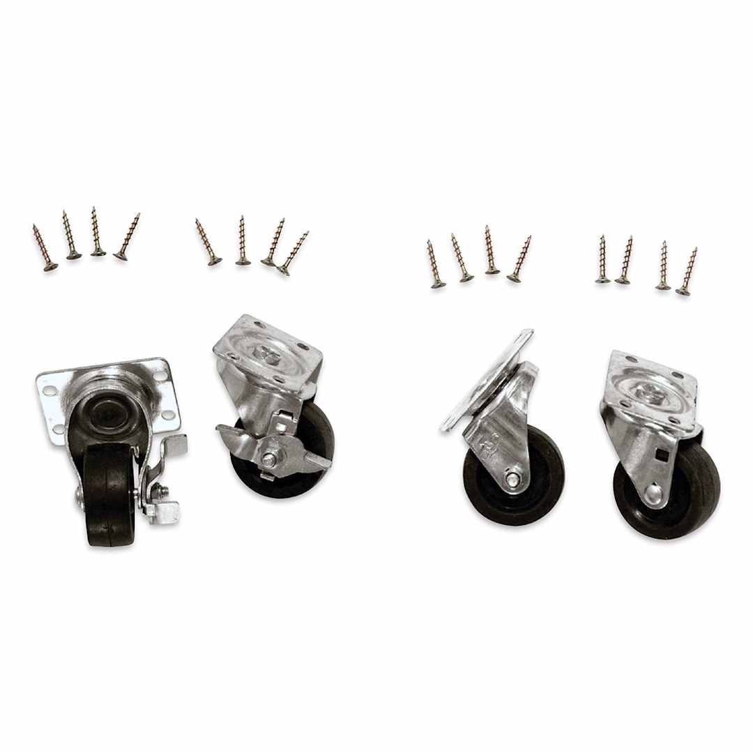 Open in modal - Best Easel Casters - Rubber, Set of 4