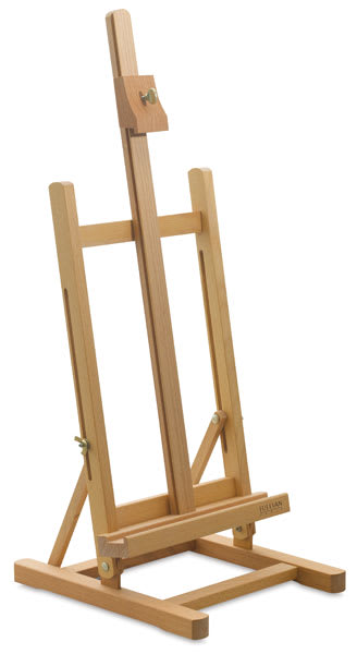 Open in modal - Jullian Table Easel - Angled view of Large Studio Table Easel