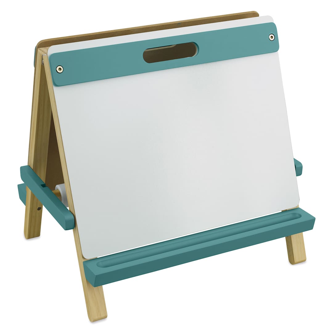 Open in modal - Blick Children's Tabletop Easel - Dusty Turquoise