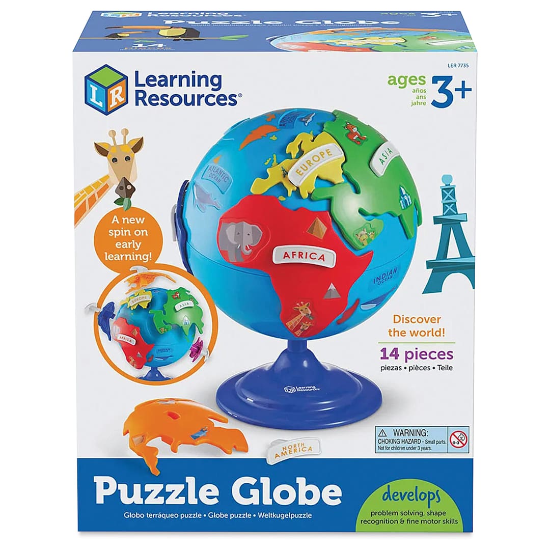 Open in modal - Learning Resources Puzzle Globe front of packaging