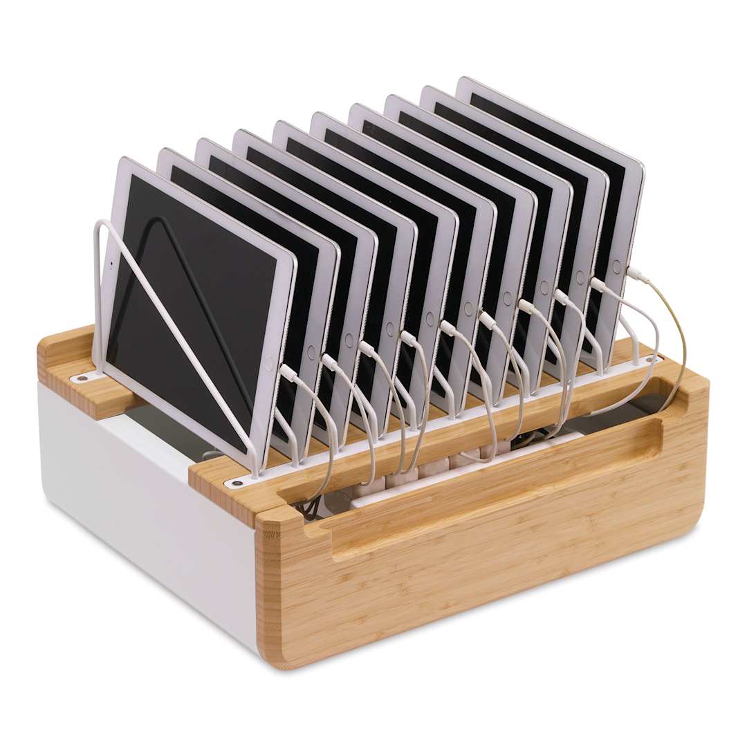 Open in modal - Copernicus Device Management Stand - 10 Device Stand, tablets not included