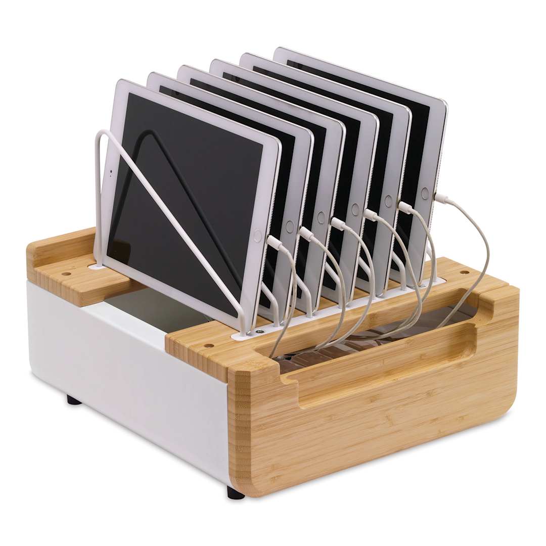 Open in modal - Copernicus Device Management Stand - 6 Device Stand, tablets not included