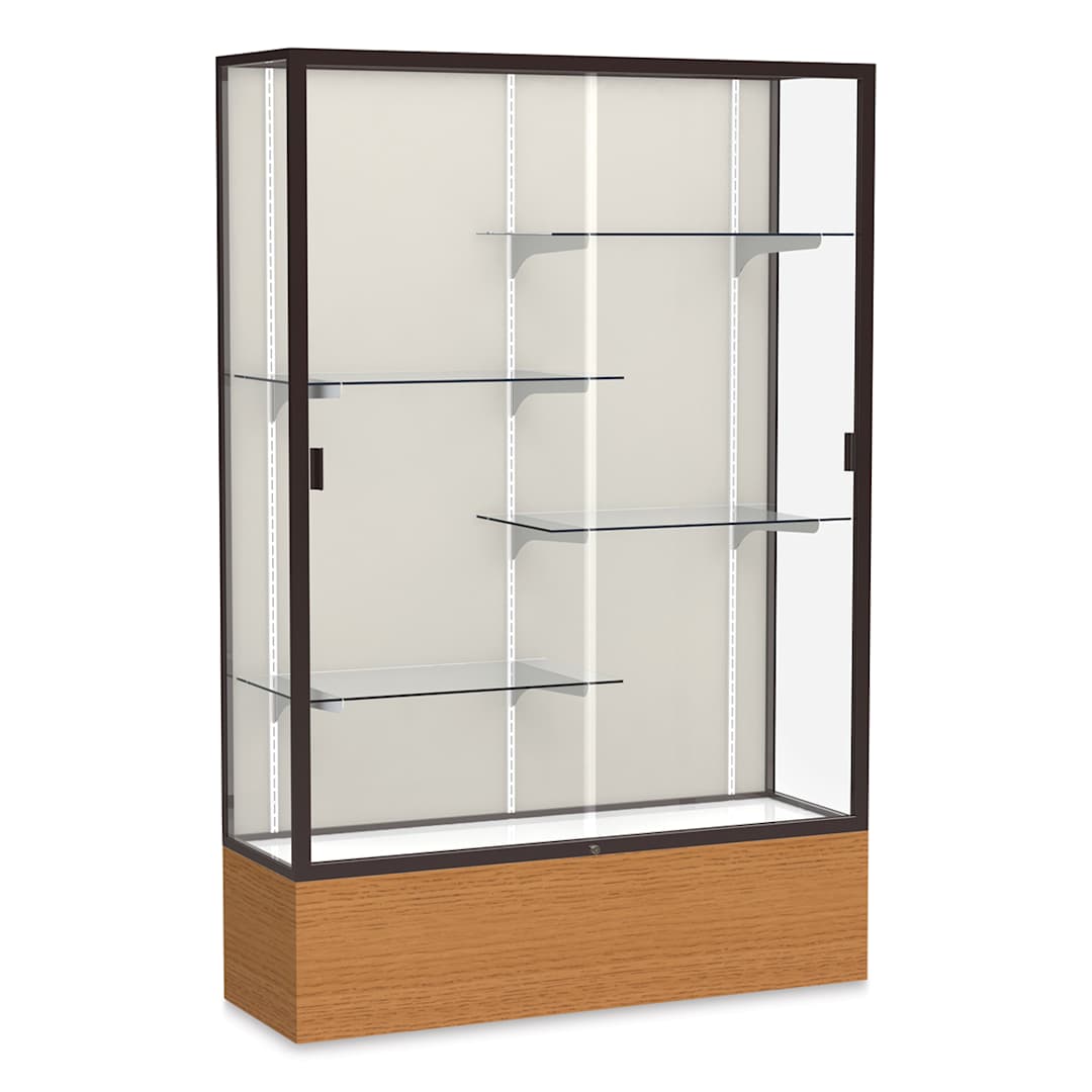 Open in modal - Waddell Reliant Series Display Case - 48", Plaque Back