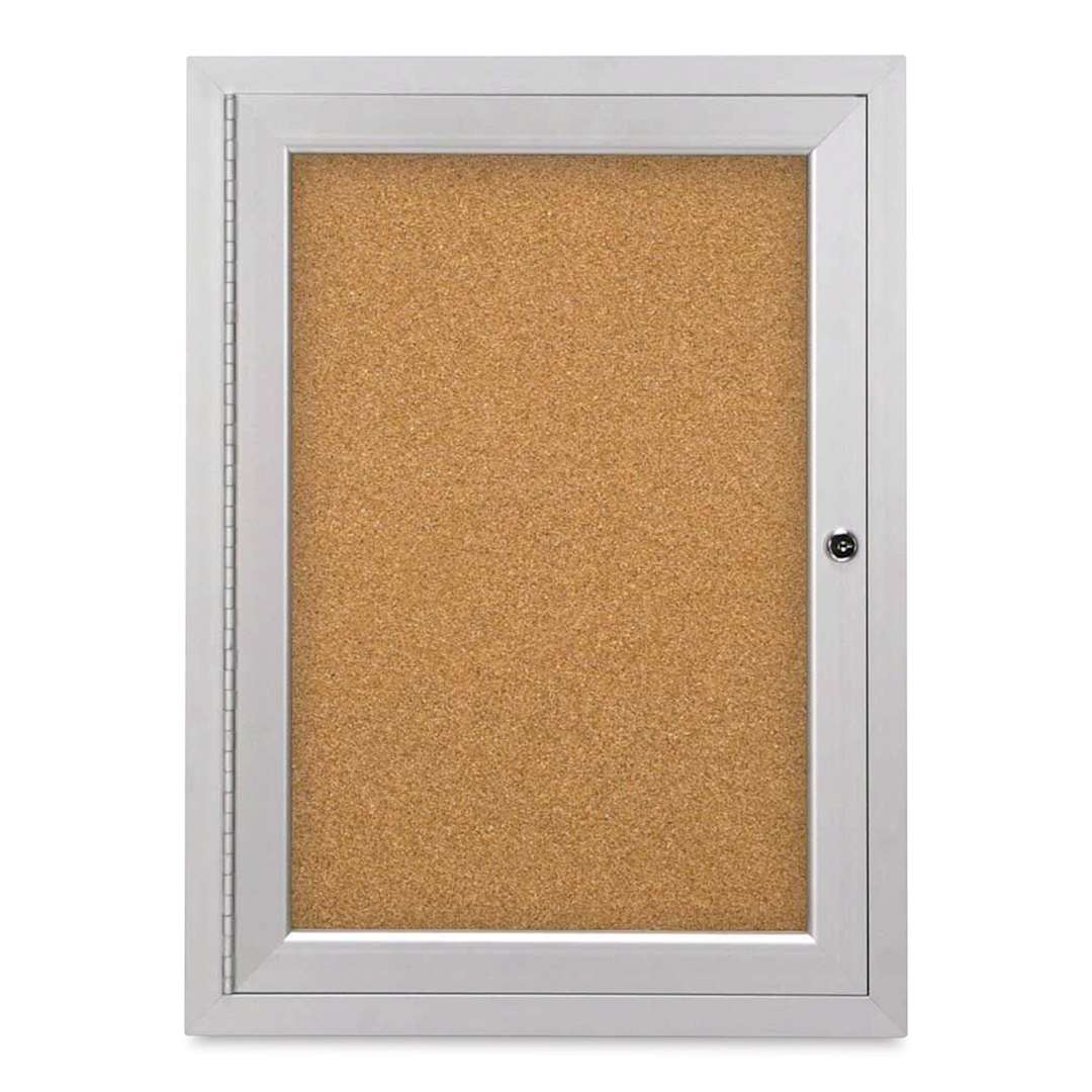 Open in modal - Outdoor Cork Board - 18" x 24", 1 Door