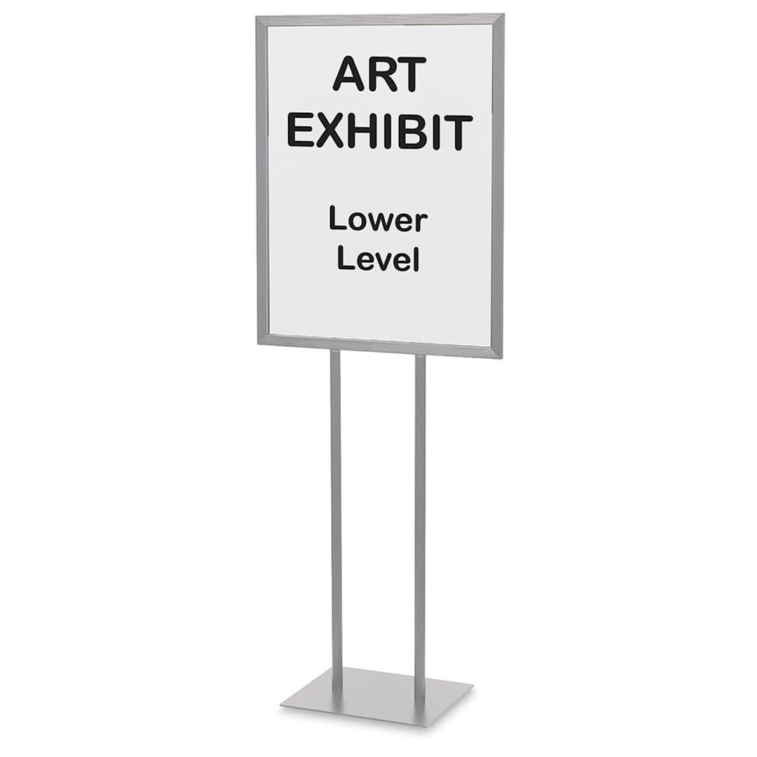 Open in modal - Testrite Sign Holder - 22" x 28", Silver