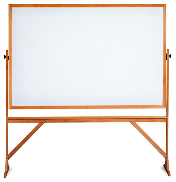 Open in modal - Ghent Markerboard - front view showing marker and eraser trough