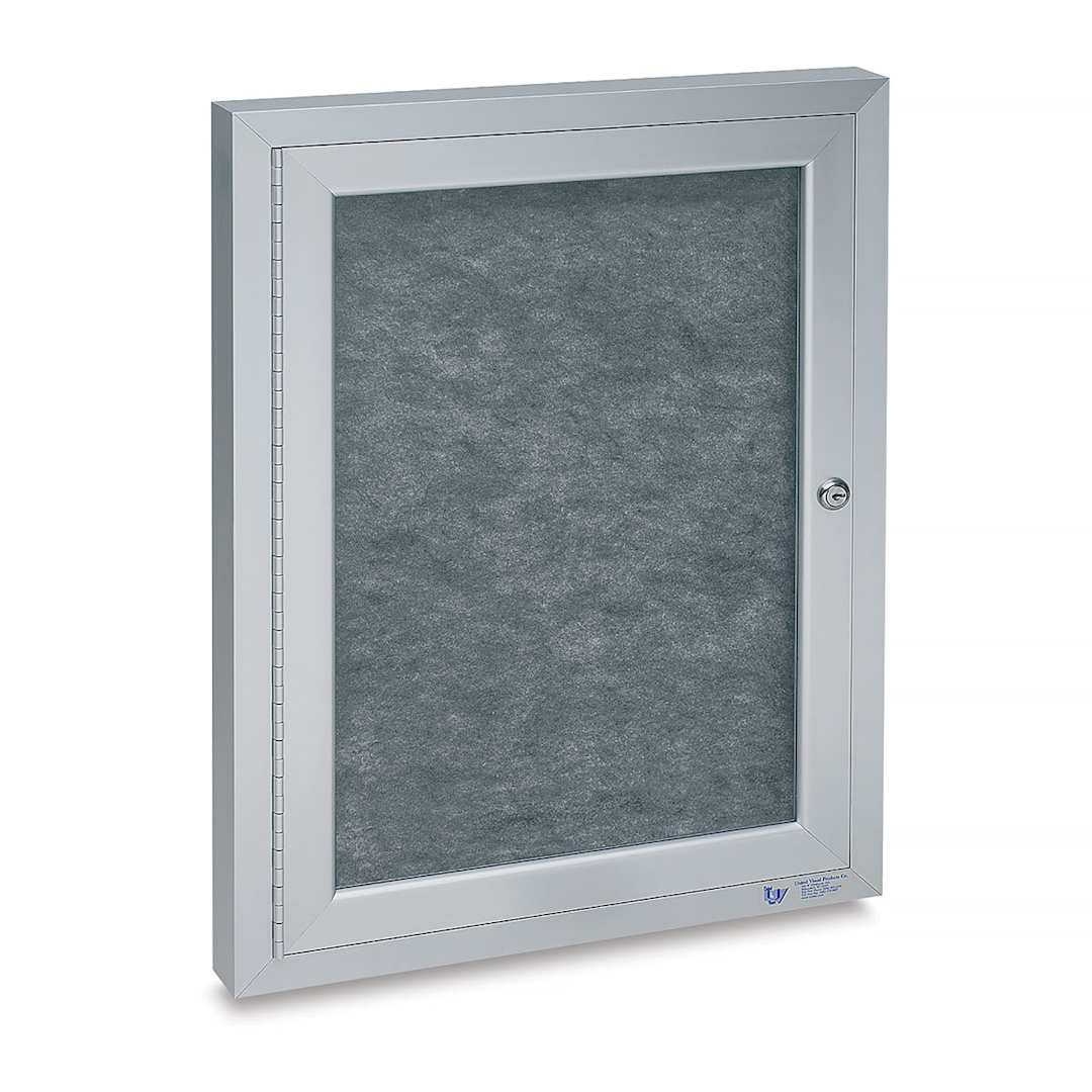 Open in modal - Tac-On Fabric Display Boards - Angled view of single Door Board

