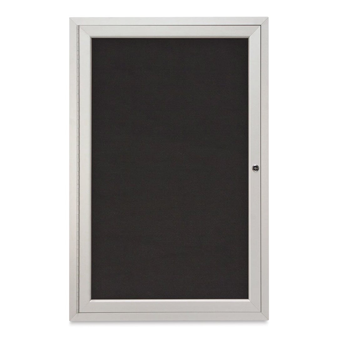 Open in modal - Tac-On Display Board, 1 Door - 24" x 36", 1 Door, Fabric