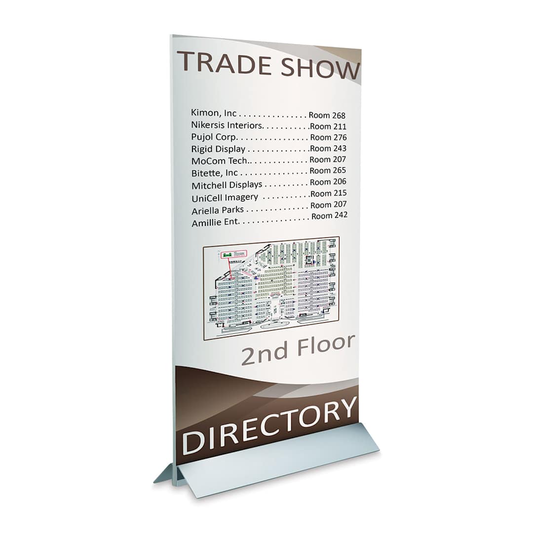 Open in modal - Testrite Mightee Mount Sign Holder Base - 36"