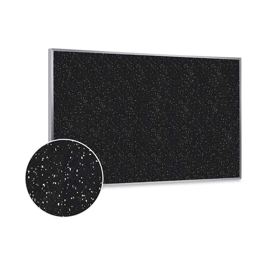 Open in modal - Ghent Recycled Rubber Tackboard - 5 ft x 3 ft, Tan Speckled