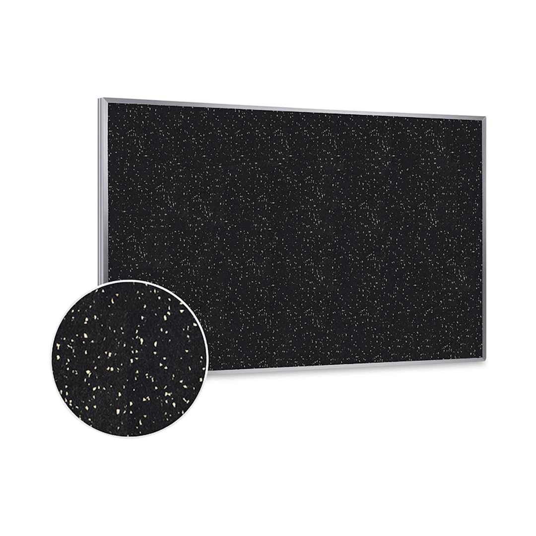 Open in modal - Ghent Recycled Rubber Tackboard - 5 ft x 4 ft, Tan Speckled