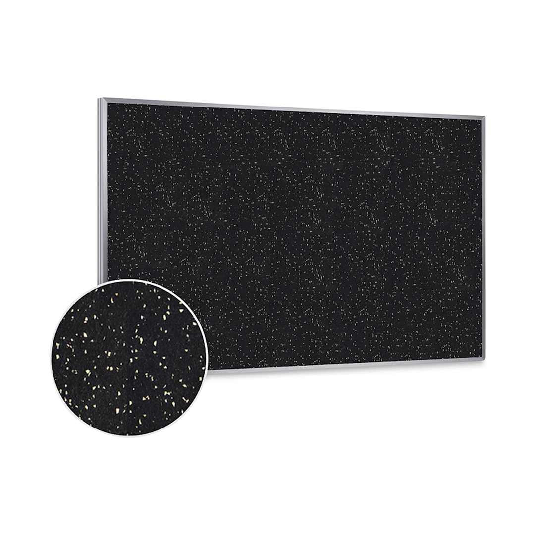 Open in modal - Ghent Recycled Rubber Tackboard - 6 ft x 4 ft, Tan Speckled