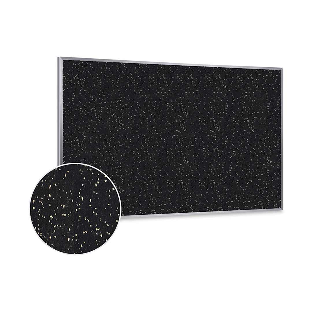 Open in modal - Ghent Recycled Rubber Tackboard - 10 ft x 4 ft, Tan Speckled