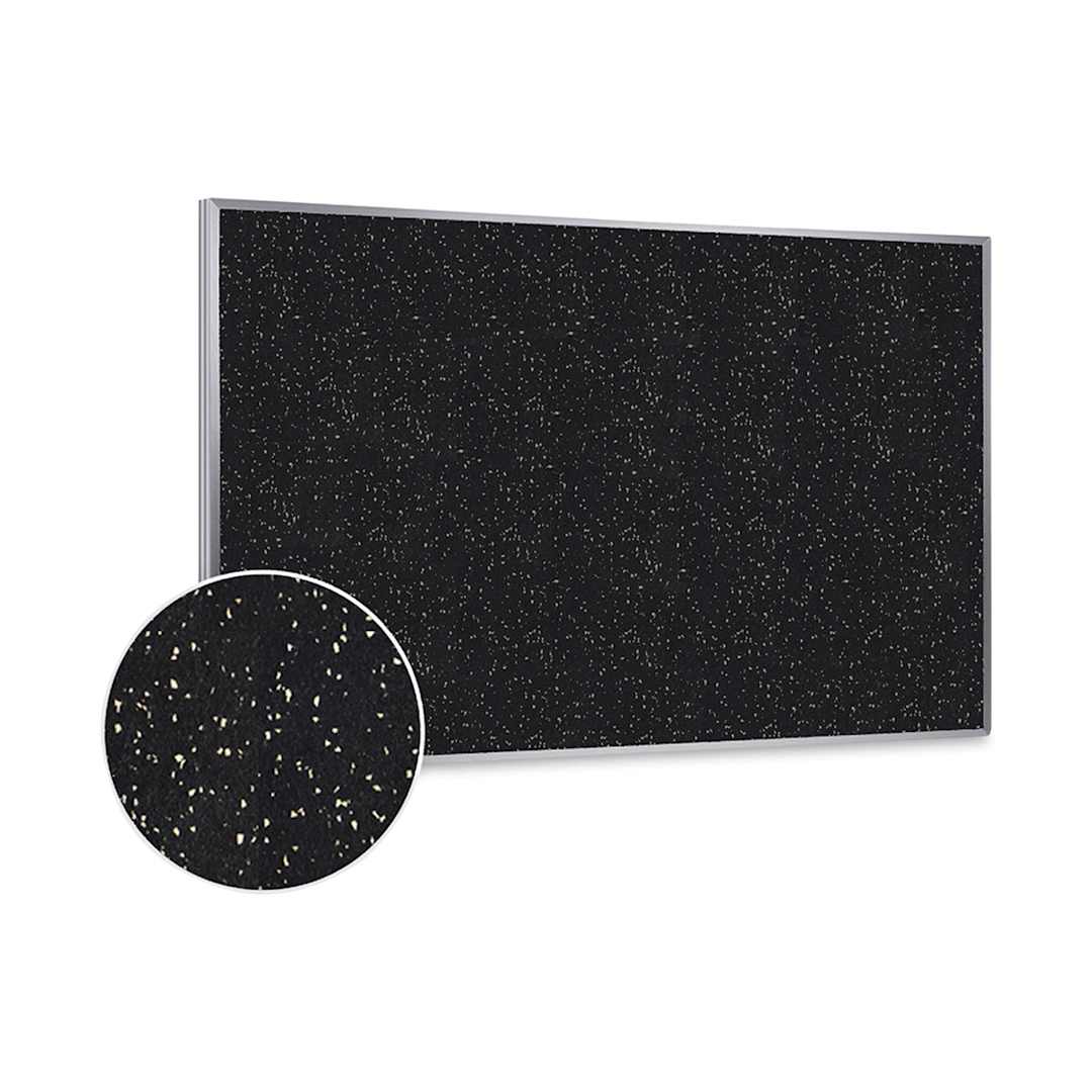 Open in modal - Ghent Recycled Rubber Tackboard - 12 ft x 4 ft, Tan Speckled