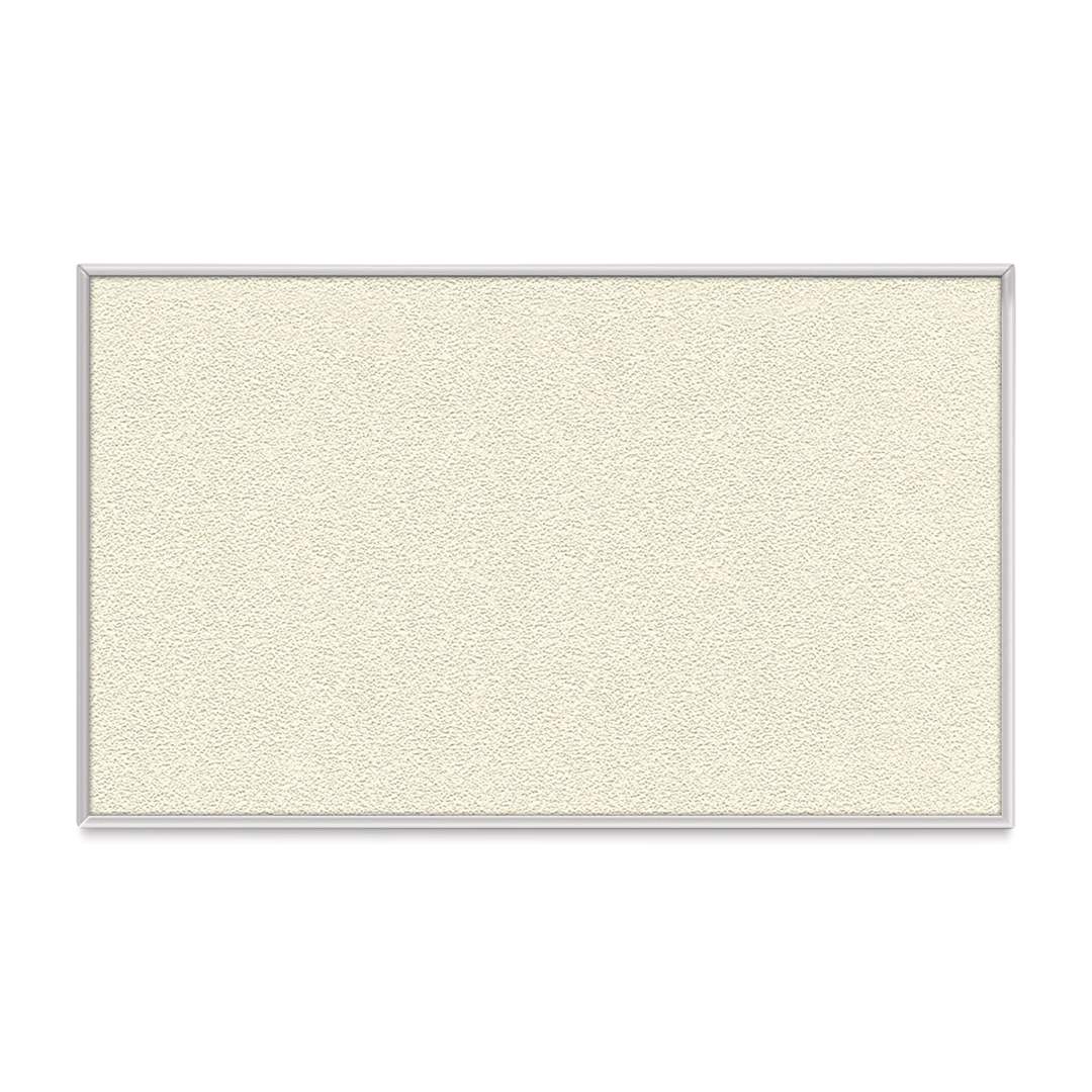 Open in modal - Ghent PremaTak Tackboard - 24" x 36", Ivory, Vinyl, Aluminum Frame