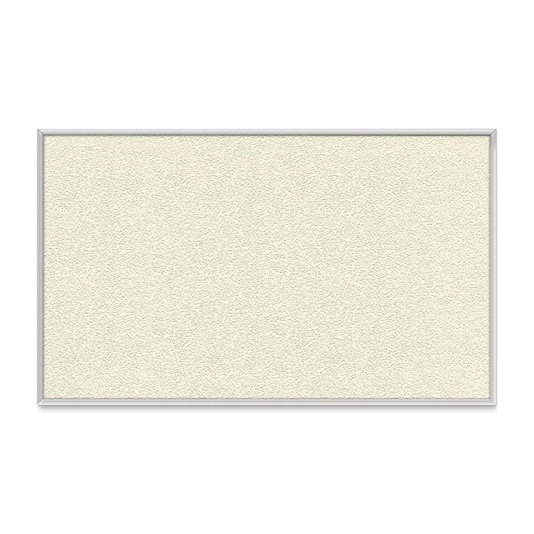Open in modal - Ghent PremaTak Tackboard - 36" x 48", Ivory, Vinyl, Aluminum Frame