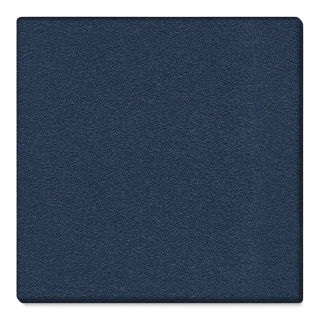 Open in modal - Ghent PremaTak Tackboard - 4 ft x 4 ft, Navy, Vinyl, Wrapped Edge