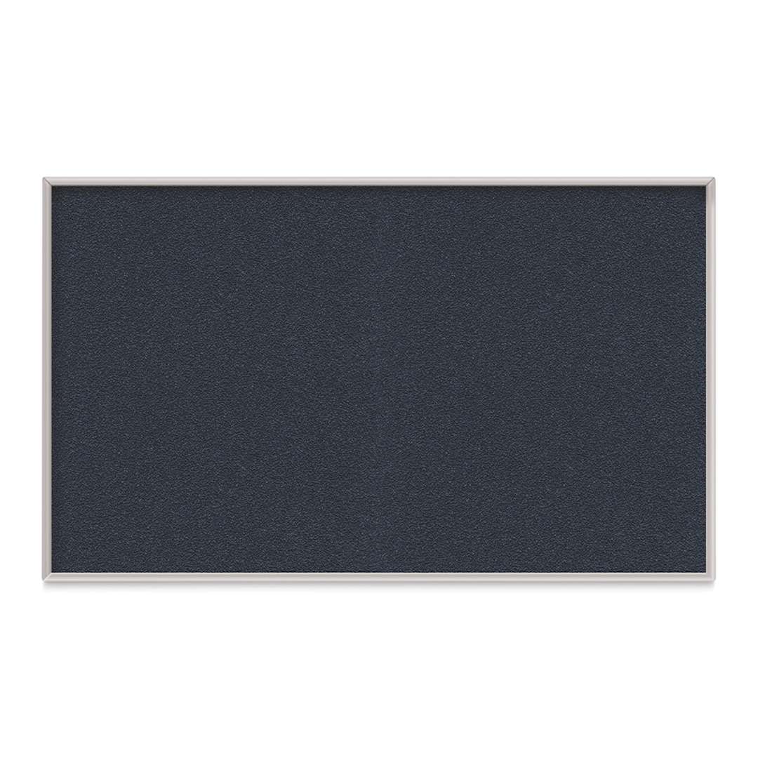 Open in modal - Ghent PremaTak Tackboard - 18" x 24", Navy, Vinyl, Aluminum Frame