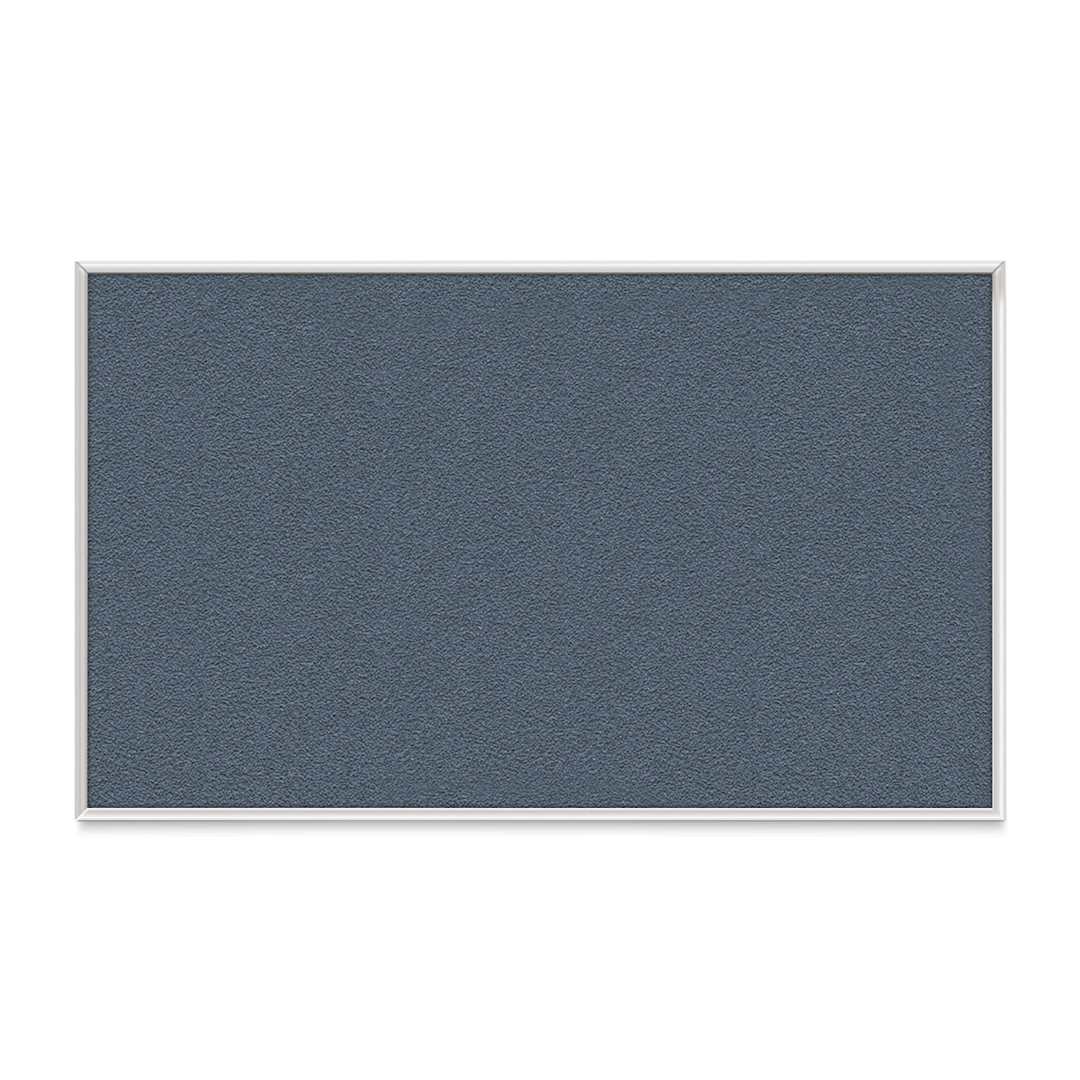 Open in modal - Ghent PremaTak Tackboard - 36" x 48", Ocean, Vinyl, Aluminum Frame