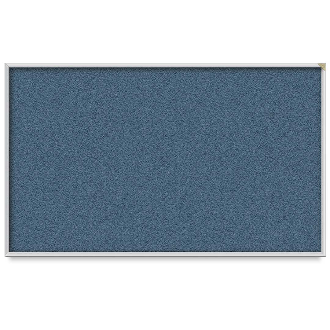 Open in modal - Ghent PremaTak Tackboard - 4 ft x 4 ft, Ocean, Vinyl, Wrapped Edge