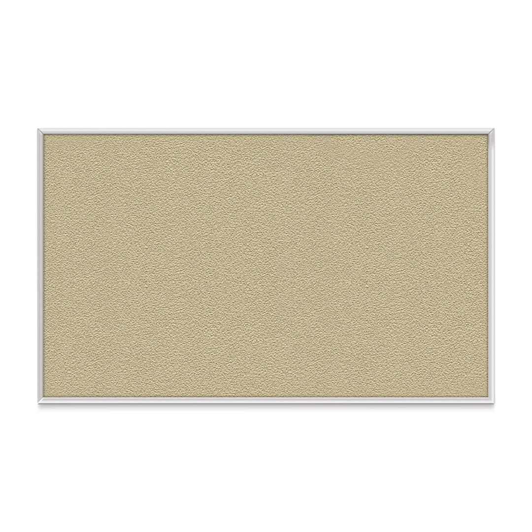 Open in modal - Ghent PremaTak Tackboard - 36" x 48", Caramel, Vinyl, Aluminum Frame