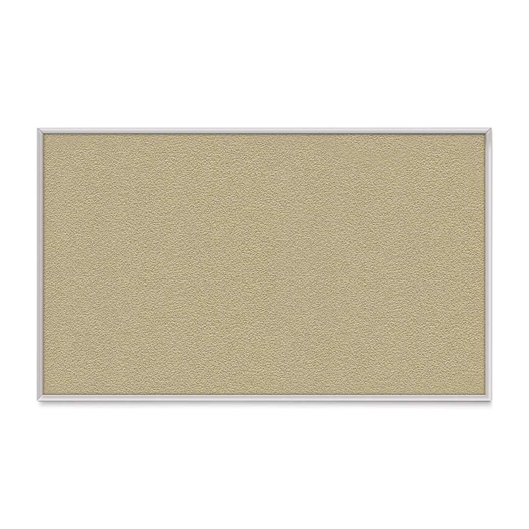 Open in modal - Ghent PremaTak Tackboard - 18" x 24", Caramel, Vinyl, Aluminum Frame