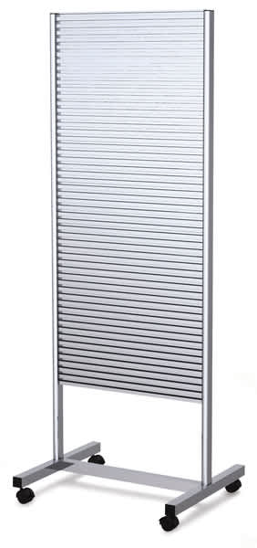 Open in modal - Testrite Slatwall Panel Stand - Double sided Slatwall stand
