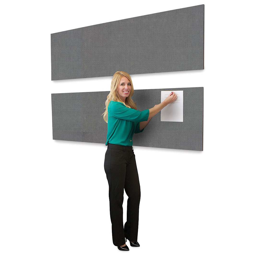 Open in modal - Screenflex Acoustical Panel - 90" x 22", Stone