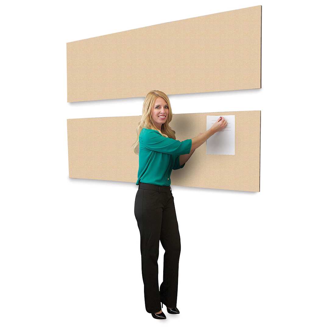 Open in modal - Screenflex Acoustical Panel - 90" x 22", Desert